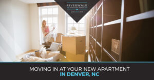 "Moving in at your new apartment" blog banner.