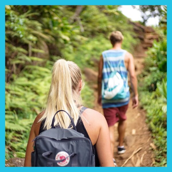 Lakeside hiking.
