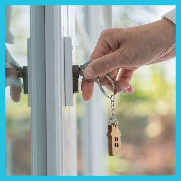 Apartment home lock.