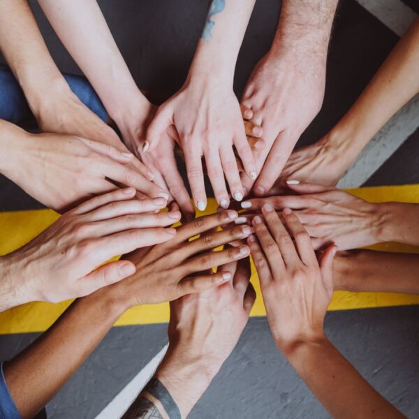 img of hands in