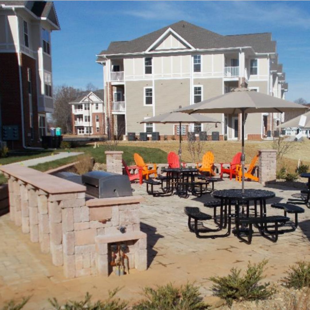 cozy outdoor space